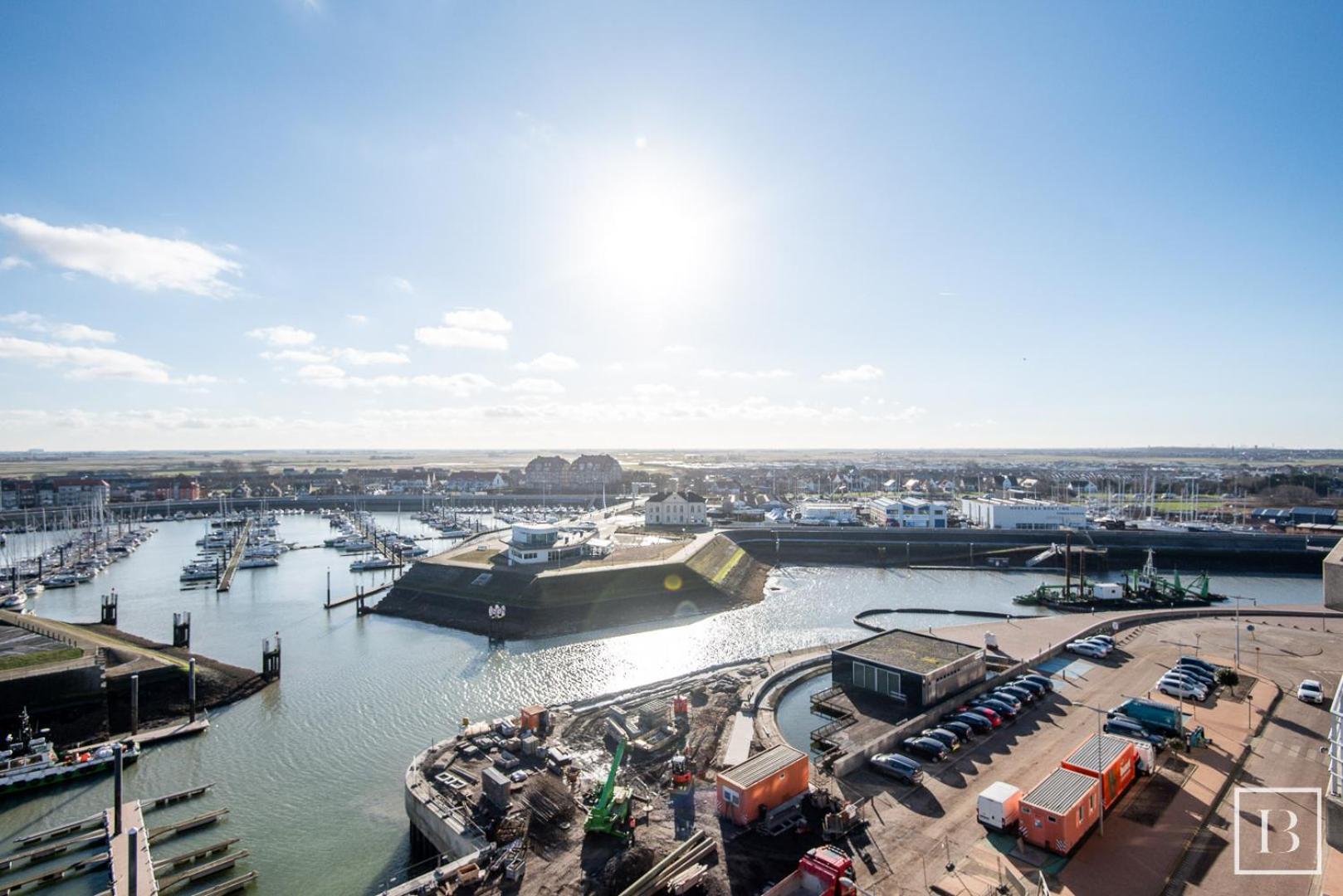 Appartement Penthouse Met Groot Terras En Schitterend Zicht à Blankenberge Extérieur photo