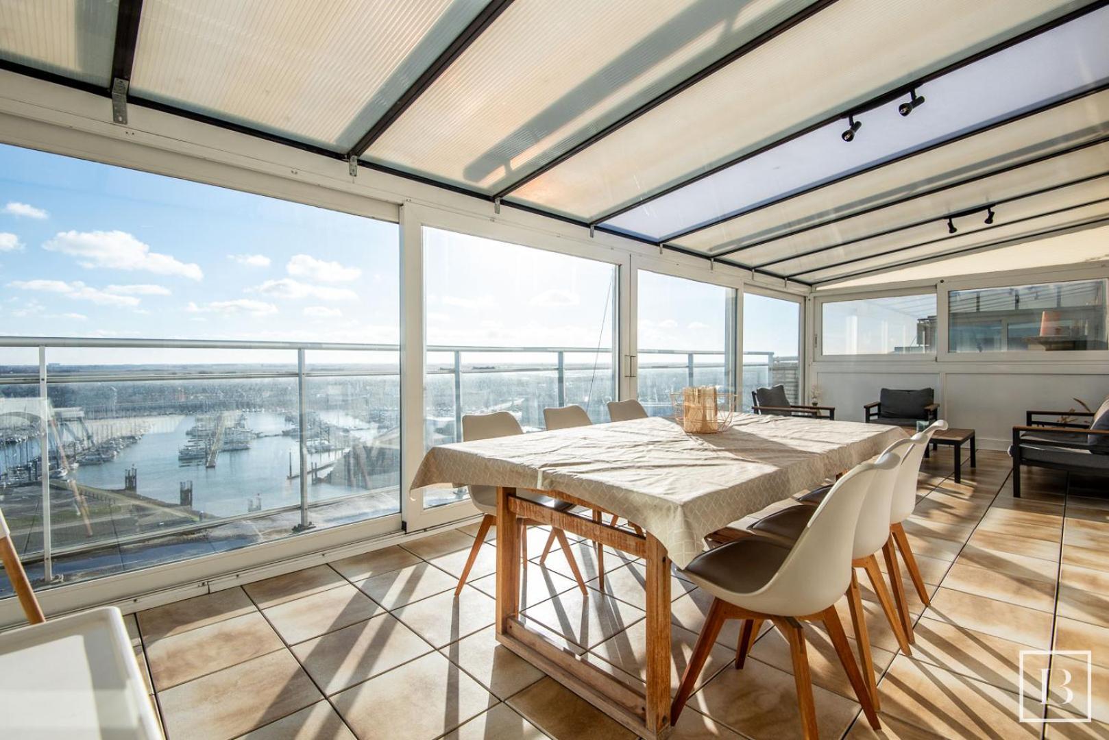 Appartement Penthouse Met Groot Terras En Schitterend Zicht à Blankenberge Extérieur photo