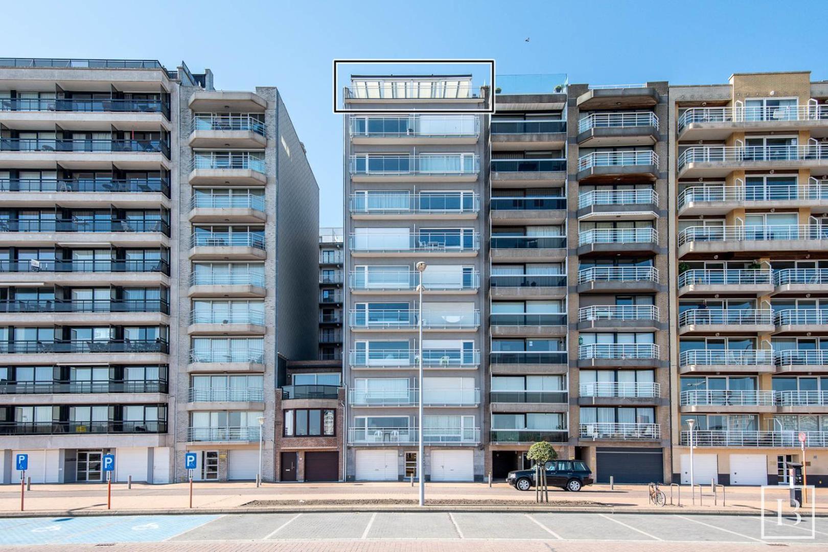 Appartement Penthouse Met Groot Terras En Schitterend Zicht à Blankenberge Extérieur photo